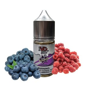 سالت نیکوتین آی وی جی بلوبری و تمشک ترش IVG Blueberry Sour Raspberry (30ml)
