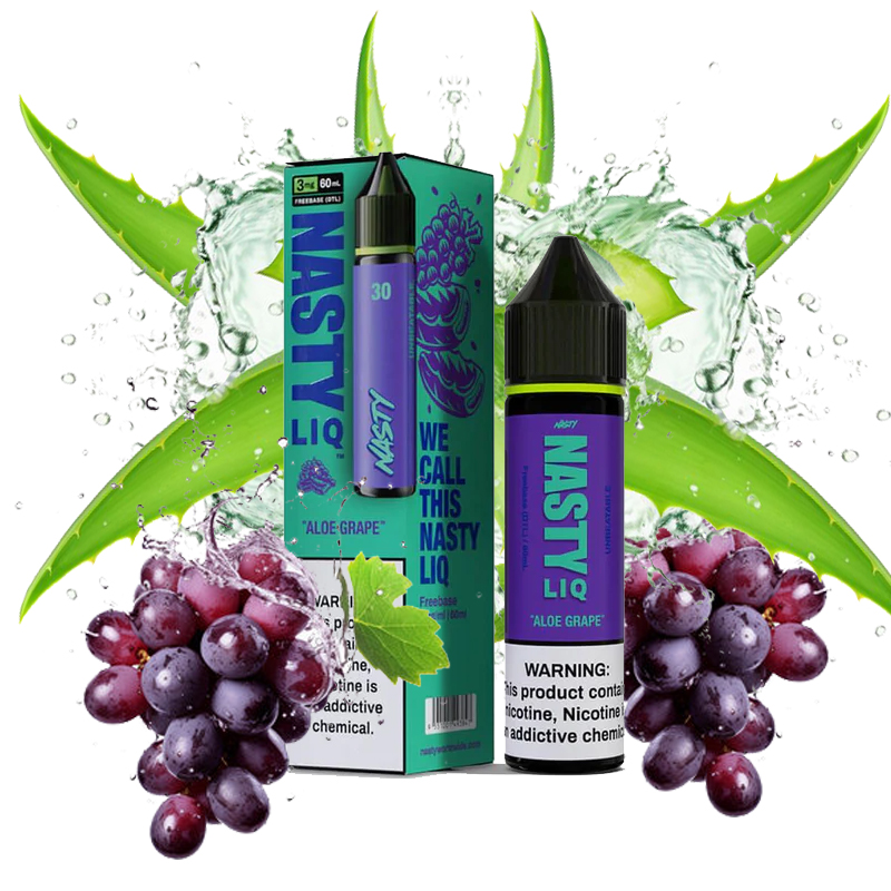 جویس نستی آلورا انگور Nasty Aloe Grape 60ml