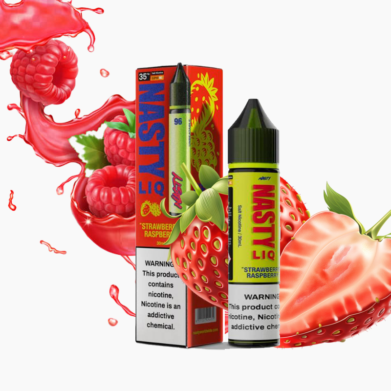 جویس نستی توت فرنگی تمشک Nasty Strawberry Raspberry LIQ 60ml