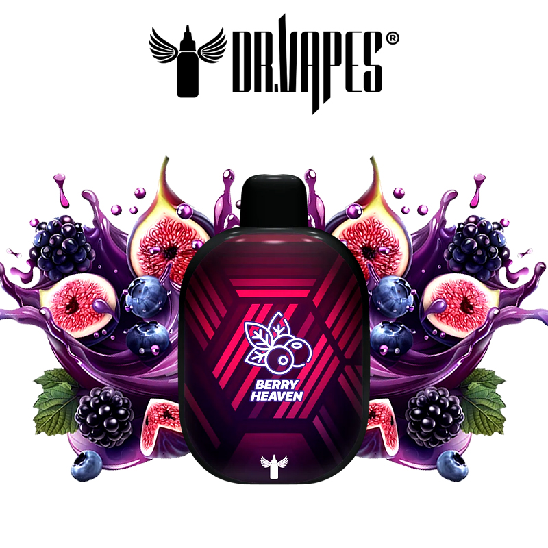 پاد 5500 پاف دکتر ویپ میکس توت ها Dr.Vape Berry Heaven 2% 