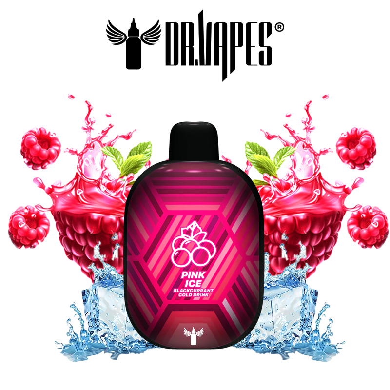 پاد 5500 پاف دکتر ویپ پینک Dr.Vape Pink Ice 2%