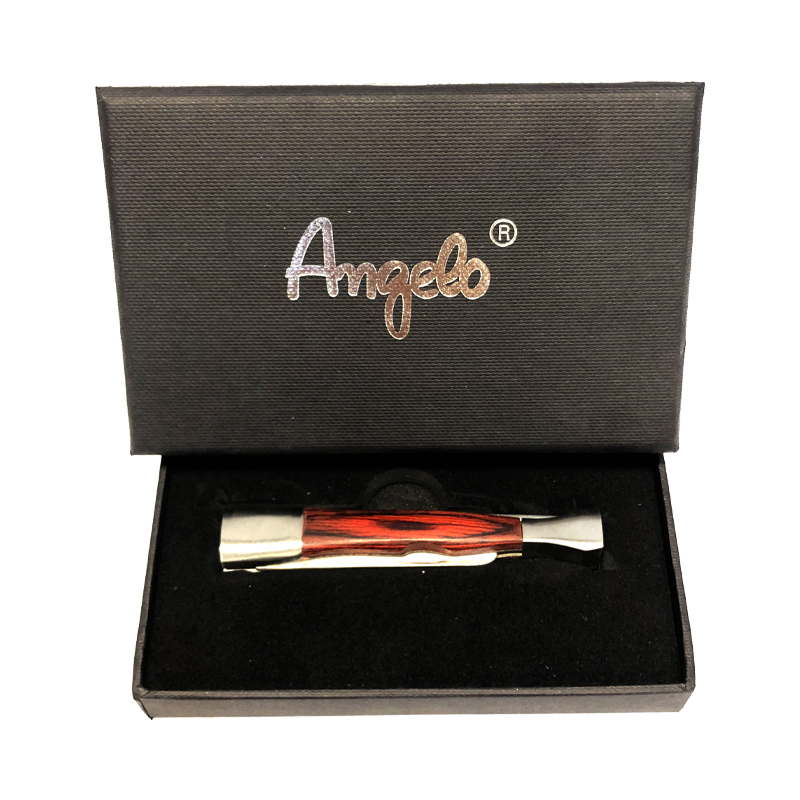 تمپر پیپ دسته چوبی آنجلو Angelo Wooden handle pipe tamper